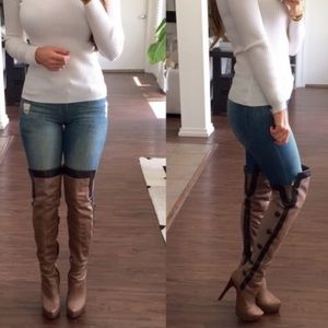 Marciano over the knee boots